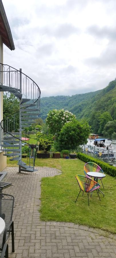 Apartamento Doppelzimmer an der Lahn ohne Küche Obernhof Exterior foto
